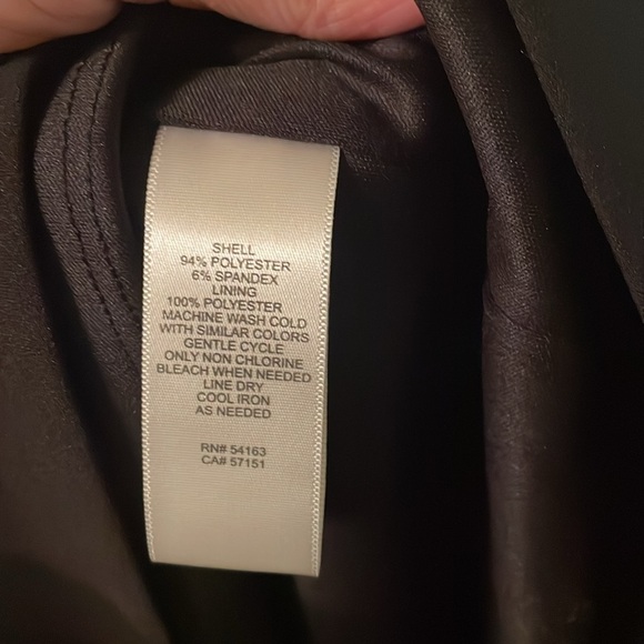 Eliza J NWT Size 8 Black Dress Ruffle Sleeves - Picture 6 of 8